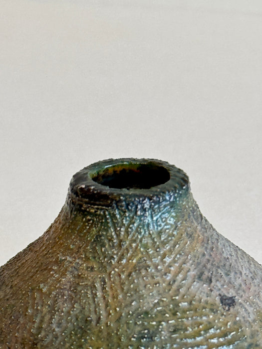 Petite Stoneware Bud Vase