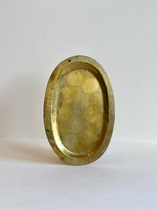 Oval Brass Dish