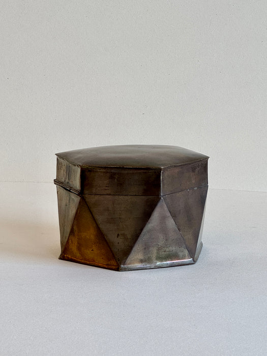 Hexagonal Brass Box