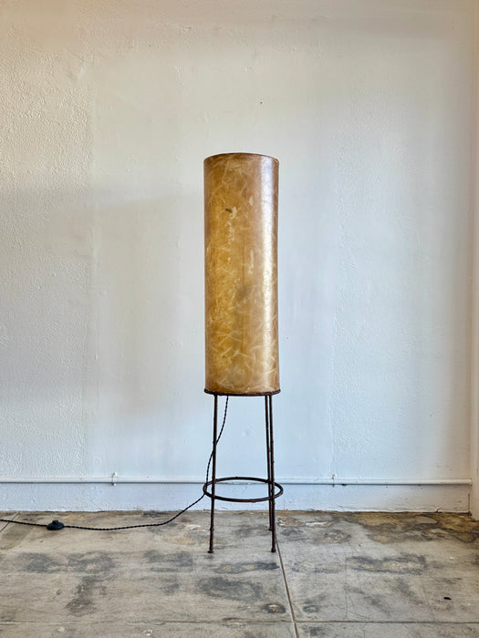 Fiberglass Cylinder Floor Lamp