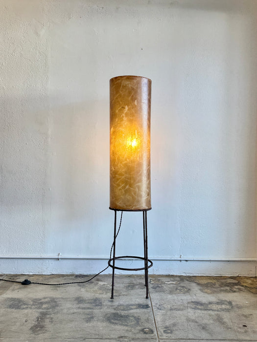 Fiberglass Cylinder Floor Lamp