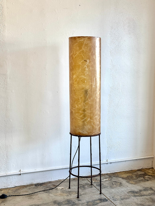 Fiberglass Cylinder Floor Lamp