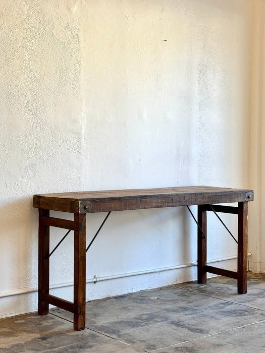 Antique Folding Console