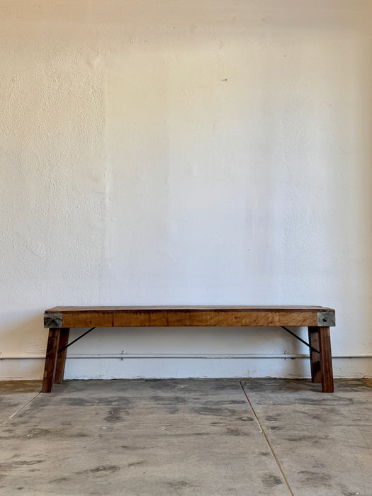 Antique Folding Bench