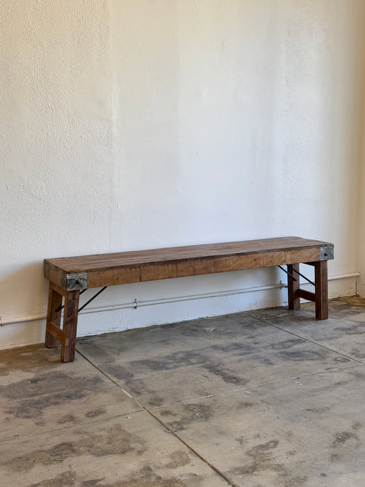 Antique Folding Bench