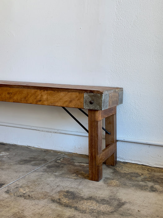 Antique Folding Bench